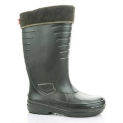 Bottes isolantes waterproof EVA polym&egrave;re kaki 40 &agrave; 47