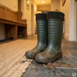 Bottes Lemigo isolantes EVA kaki avec doublure amovible