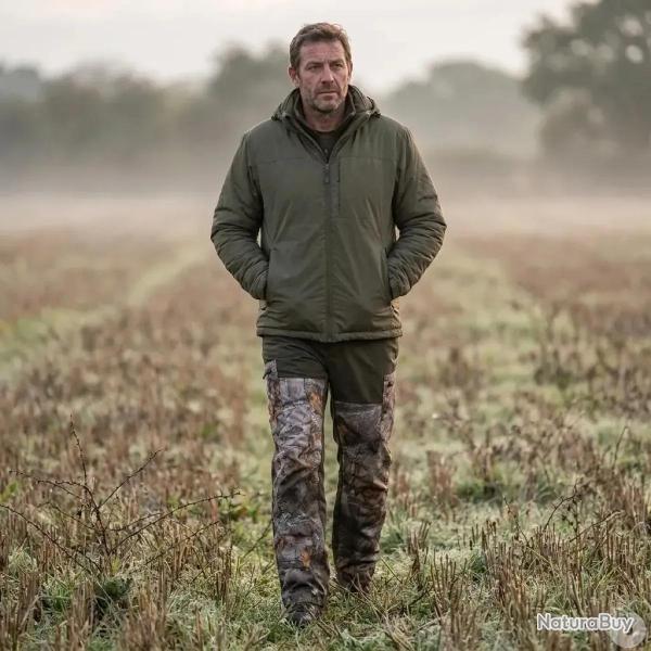 Pantalon renforc� Treeland Maquisard T583 camo forest