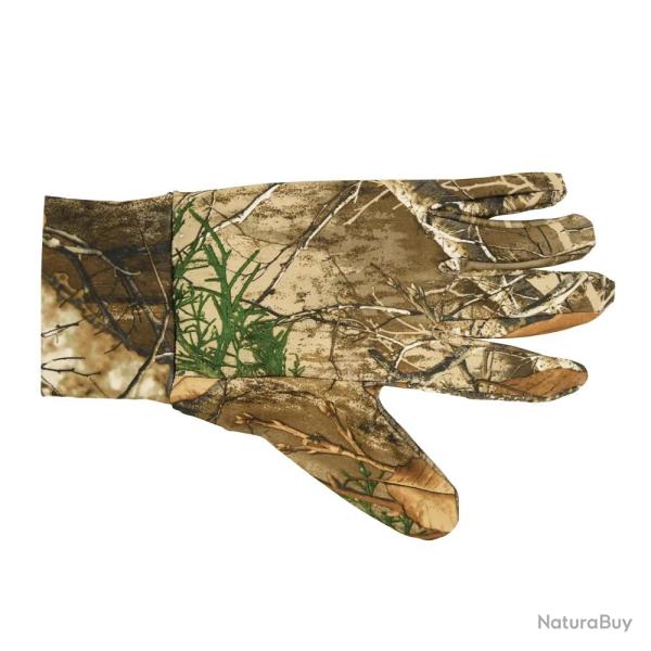 Gants fins camouflage tissu lger paume antidrapante