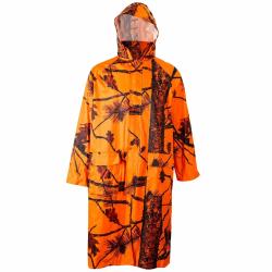 Manteau pluie orange camo Treeland &eacute;tanche