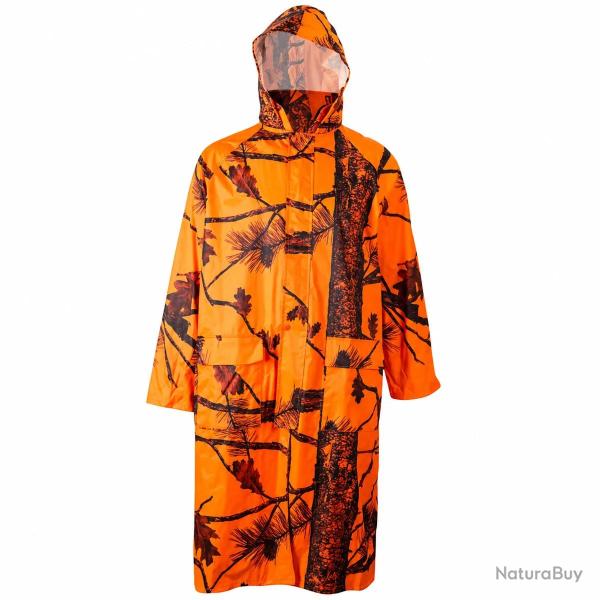 Manteau pluie orange camo Treeland �tanche