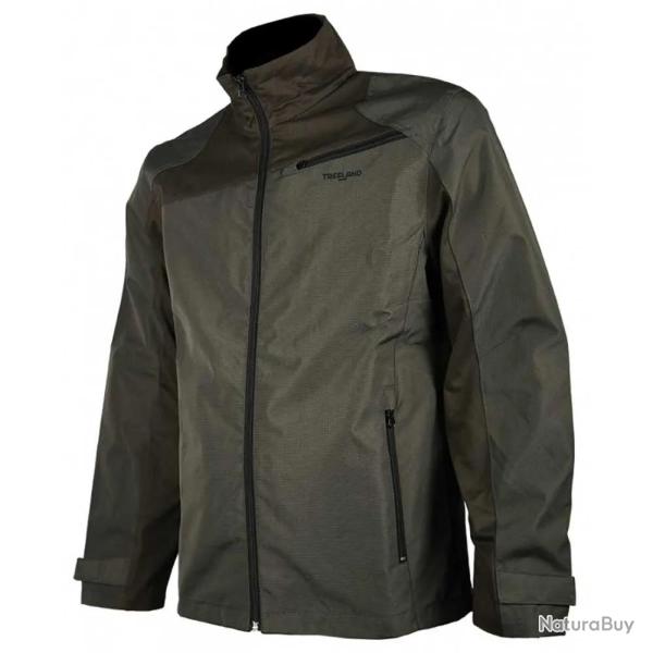Veste Maquisard Treeland Verte Oxford Ripstop Imperm�able 65 Poly