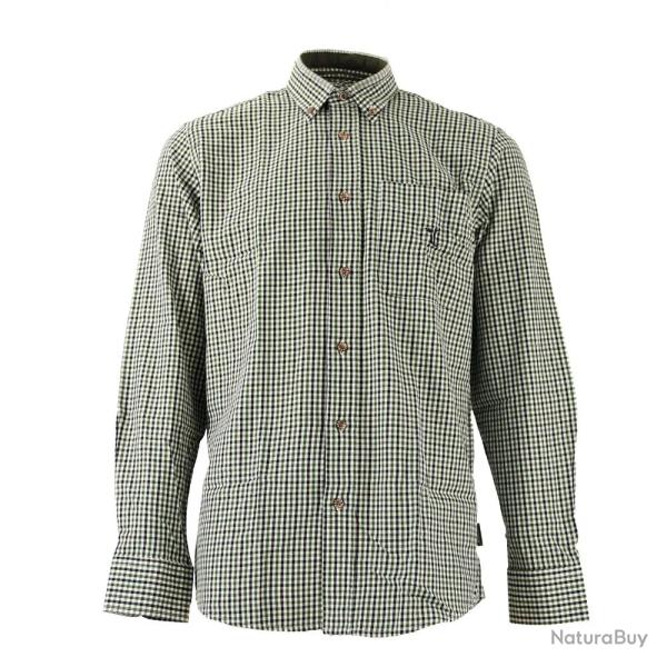 Chemise Percussion tradition 100 coton col boutonn