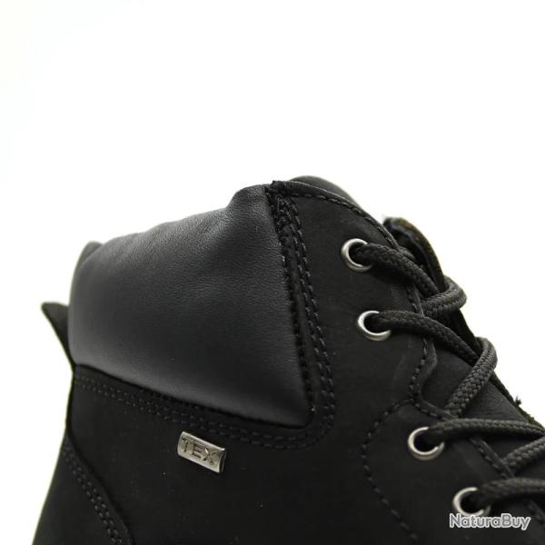 Chaussures Grass cuir impermable noire