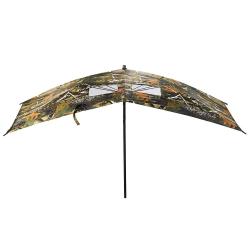 Parapluie Ertak 2,20m Polyester 2 Meurtri&egrave;res Protection