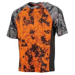T shirt Spandex &eacute;lasthane s&eacute;chage rapide confort mouvement Manches courtes