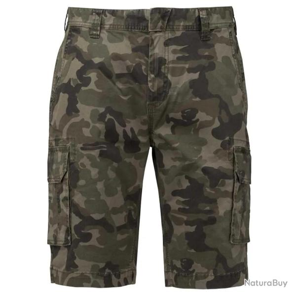 Short cargo camo 4 poches