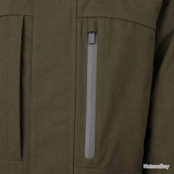 Veste STAGUNT Northgame capuche amovible gilet fluo