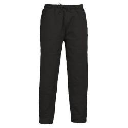 Jogging pantalon molleton charbon coton polyester 3 poches