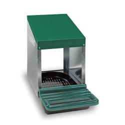 Pondoir poule Pro en tôle galvanisée 1 nid