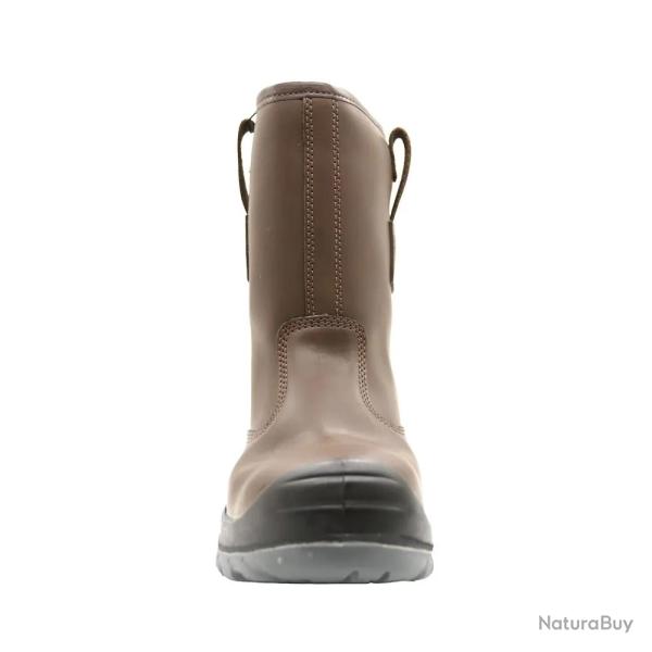 Box bottes de s�curit� Alaska S3 cuir marron embout acier