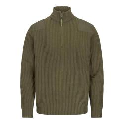 Pull zipp&eacute; Walker and Hawkes Gardham Vert