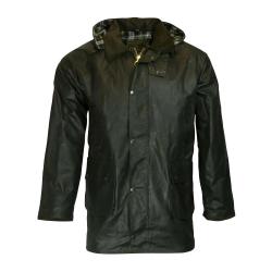 Veste Walker and Hawkes Poacher Vert Coton Cir&eacute; style anglais