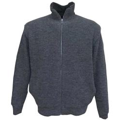 Blouson Cicero gris 70 acrylique 30 laine Kaki