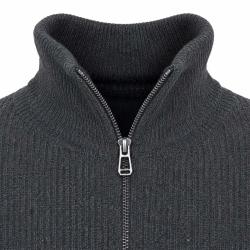 Blouson Cicero gris 70 acrylique 30 laine Kaki