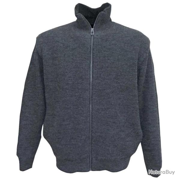 Blouson Cicero gris 70 acrylique 30 laine Kaki