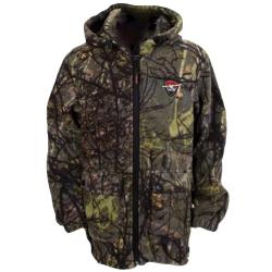 Veste polaire Sportchief bross&eacute; zip capuche 2 poches