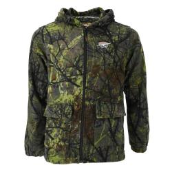 Veste polaire Sportchief bross&eacute; zip capuche 2 poches