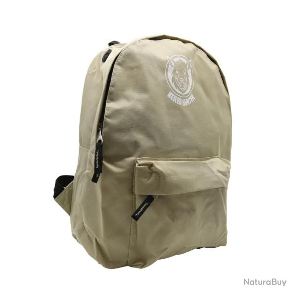 Sac � dos Keiler Hunter polyester bretelles beige logo 3