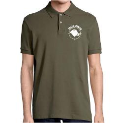 Polo Keiler Hunter kaki logo 1