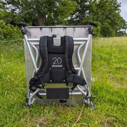 Harnais ergonomique de portage pour mirador transportable