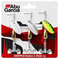 Pack 3 cuill&egrave;res tournantes Abu Garcia 0,5-2,5m carnassiers