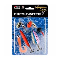 Pack 4 leurres eau douce N&deg;2 Abu Garcia - Lac Rivi&egrave;re &Eacute;tang