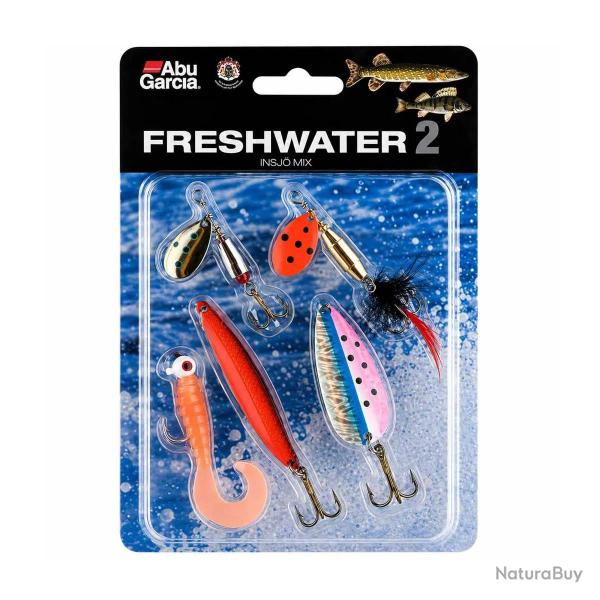 Pack 4 leurres eau douce N�2 Abu Garcia - Lac Rivi�re �tang