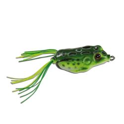Leurre Frog Grenouille Corps Souple Hame&ccedil;ons Doubles Cach&eacute;s
