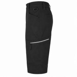 Pack 2 shorts travail Mekong gris extensible 260g/m&sup2; 38