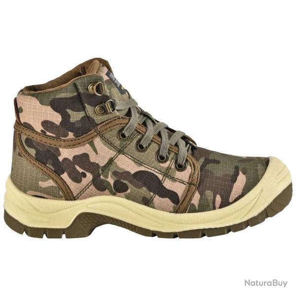 Chaussures s�curit� Desert montantes camo norme S3