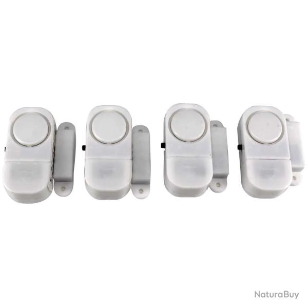 4 alarmes portes et fentres - Dtecteur scurit maison