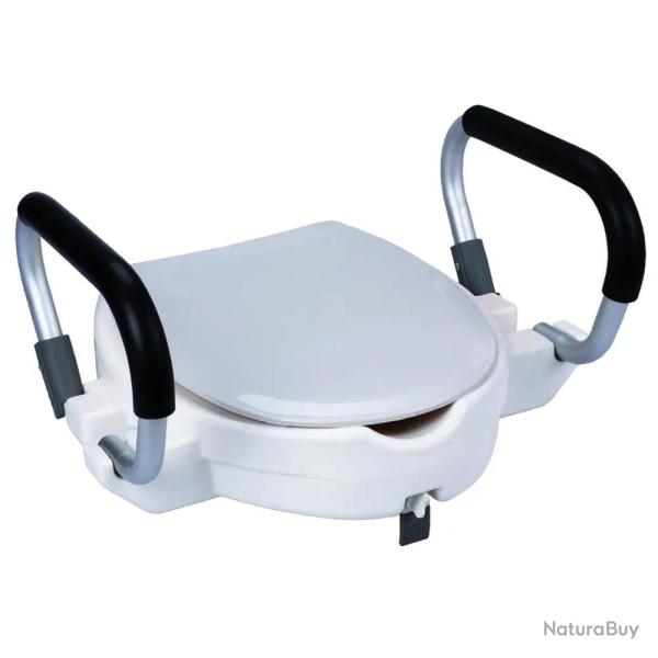 R�hausseur WC 40x43cm poign�es + abattant inclus