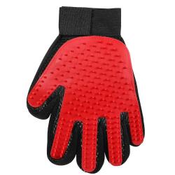 Gant de toilettage 22x18cm coloris al&eacute;atoire