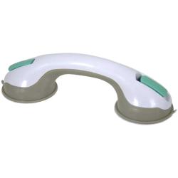 Poign&eacute;e de bain &agrave; ventouses 31cm - Barre d'appui s&eacute;curit&eacute;