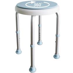 Tabouret pivotant moderne si&egrave;ge d'appoint rotatif compact