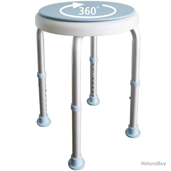 Tabouret pivotant moderne sige d'appoint rotatif compact