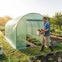 Serre de jardin 12 m&sup2; - Structure jardinage ext&eacute;rieur