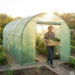 Serre de jardin 12 m&sup2; - Structure jardinage ext&eacute;rieur