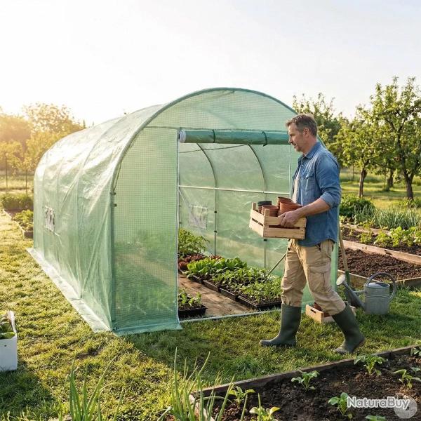 Serre de jardin 12 m� - Structure jardinage ext�rieur