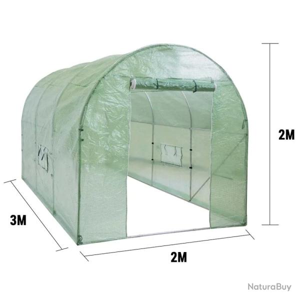Serre de jardin 6 m� - Structure jardinage ext�rieur