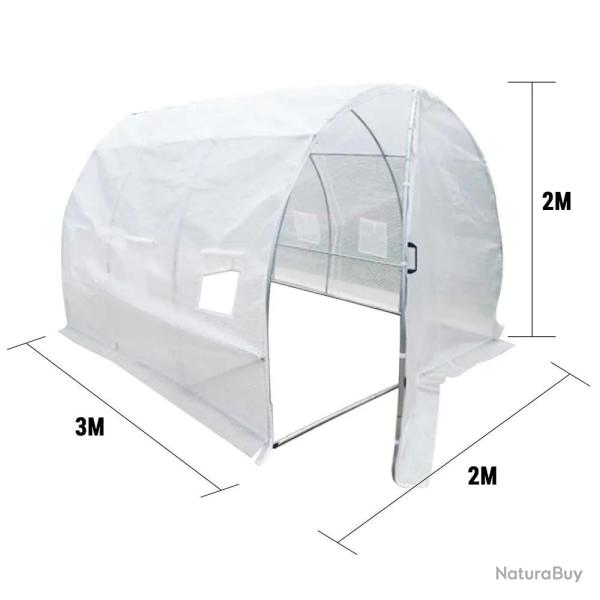 Serre mara�ch�re 6m� pour l�gumes et plants potager jardin
