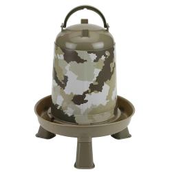 Lot de 10 Abreuvoirs camo &Oslash; 23 cm 22.5cm h 5 L