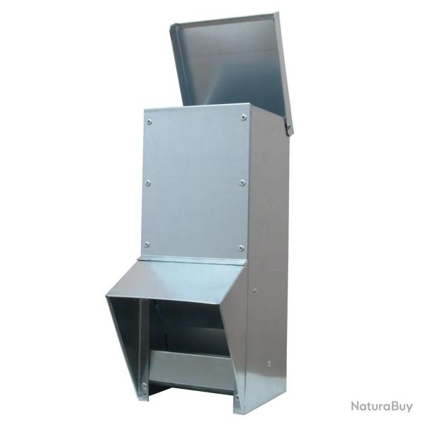 Mangeoire  trmie galvanise 7 kg 17 x 18 x 39 cm