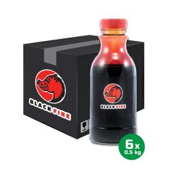 Lot de 6 bouteilles de goudron Black Fire pour sanglier 0,5 kg
