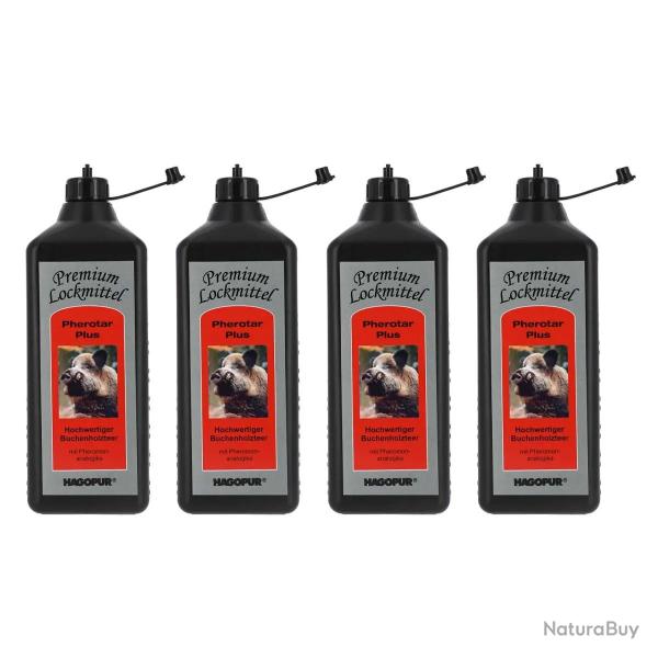 Attractant sanglier Hagopur Pherotar Plus - lot de 4 � 1 L