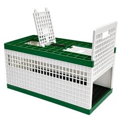 Cage de transport petit gibier plastique 60 X 30 X 26 cm