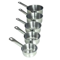 Casserole acier inoxydable / 5 tailles 12 &agrave; 20 cm