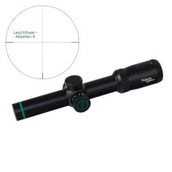 Lunette de battue 1-8x24 r&eacute;ticule 4 11 niveaux &eacute;tanche anti-bu&eacute;e